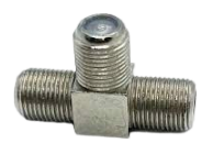 TEE COAXIAL METALICA DT894 X 100 PCS